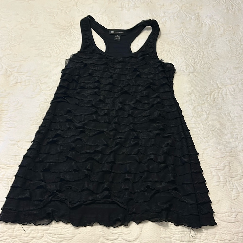 Women’s Inc size small ruffled tank